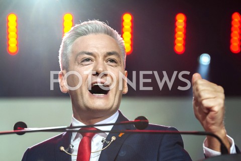  03.02.2019 WARSZAWA<br />KONWENCJA PARTII ROBERTA BIEDRONIA WIOSNA<br />N/Z ROBERT BIEDRON<br /> 