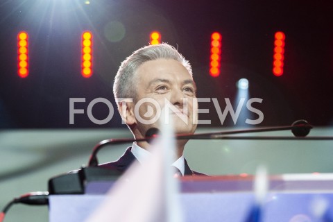  03.02.2019 WARSZAWA<br />KONWENCJA PARTII ROBERTA BIEDRONIA WIOSNA<br />N/Z ROBERT BIEDRON<br /> 