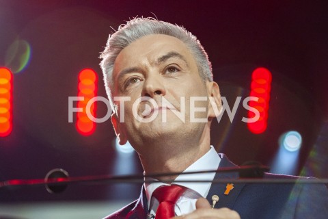  03.02.2019 WARSZAWA<br />KONWENCJA PARTII ROBERTA BIEDRONIA WIOSNA<br />N/Z ROBERT BIEDRON<br /> 