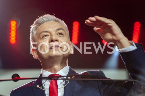  03.02.2019 WARSZAWA<br />KONWENCJA PARTII ROBERTA BIEDRONIA WIOSNA<br />N/Z ROBERT BIEDRON<br /> 