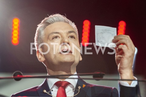  03.02.2019 WARSZAWA<br />KONWENCJA PARTII ROBERTA BIEDRONIA WIOSNA<br />N/Z ROBERT BIEDRON<br /> 