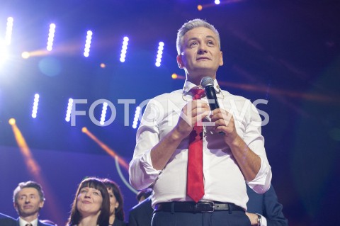  03.02.2019 WARSZAWA<br />KONWENCJA PARTII ROBERTA BIEDRONIA WIOSNA<br />N/Z ROBERT BIEDRON<br /> 