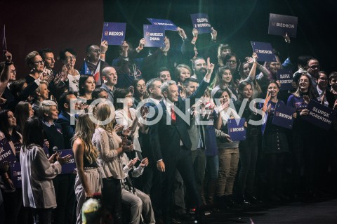  03.02.2019 WARSZAWA<br />KONWENCJA PARTII ROBERTA BIEDRONIA WIOSNA<br />N/Z ROBERT BIEDRON<br /> 