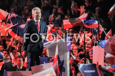  03.02.2019 WARSZAWA<br />KONWENCJA PARTII ROBERTA BIEDRONIA WIOSNA<br />N/Z ROBERT BIEDRON<br /> 