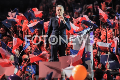  03.02.2019 WARSZAWA<br />KONWENCJA PARTII ROBERTA BIEDRONIA WIOSNA<br />N/Z ROBERT BIEDRON<br /> 