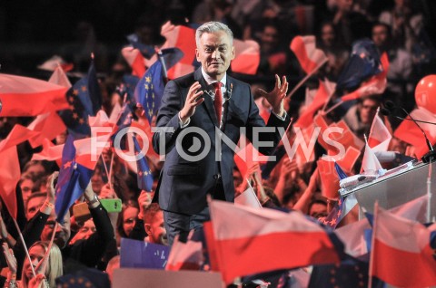  03.02.2019 WARSZAWA<br />KONWENCJA PARTII ROBERTA BIEDRONIA WIOSNA<br />N/Z ROBERT BIEDRON<br /> 