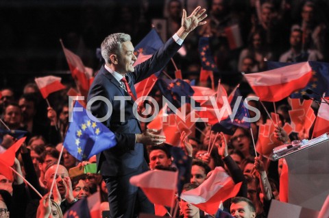  03.02.2019 WARSZAWA<br />KONWENCJA PARTII ROBERTA BIEDRONIA WIOSNA<br />N/Z ROBERT BIEDRON<br /> 