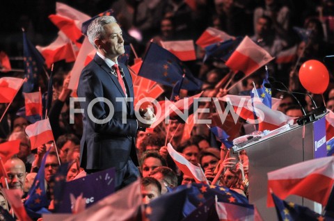  03.02.2019 WARSZAWA<br />KONWENCJA PARTII ROBERTA BIEDRONIA WIOSNA<br />N/Z ROBERT BIEDRON<br /> 