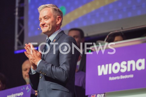 Konwencja regionalna partii Wiosna Roberta Biedronia w Łodzi
