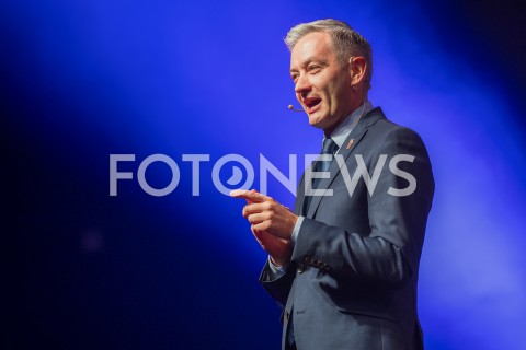  04.02.2019 LODZ <br />KONWENCJA REGIONALNA PARTII WIOSNA ROBERTA BIEDRONIA W LODZI<br />N/Z ROBERT BIEDRON<br /> 