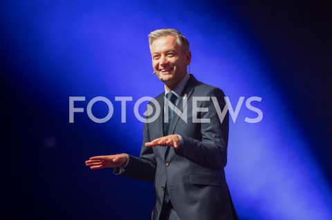  04.02.2019 LODZ <br />KONWENCJA REGIONALNA PARTII WIOSNA ROBERTA BIEDRONIA W LODZI<br />N/Z ROBERT BIEDRON<br /> 