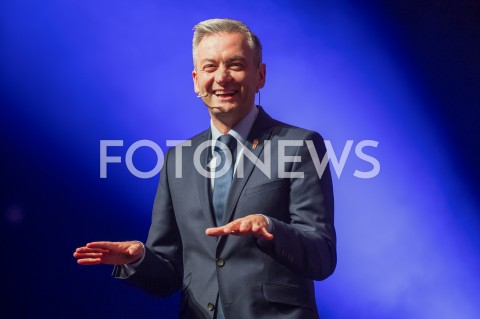  04.02.2019 LODZ <br />KONWENCJA REGIONALNA PARTII WIOSNA ROBERTA BIEDRONIA W LODZI<br />N/Z ROBERT BIEDRON<br /> 