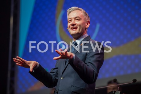  04.02.2019 LODZ <br />KONWENCJA REGIONALNA PARTII WIOSNA ROBERTA BIEDRONIA W LODZI<br />N/Z ROBERT BIEDRON<br /> 