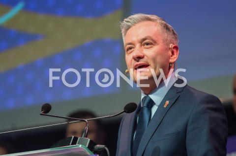  04.02.2019 LODZ <br />KONWENCJA REGIONALNA PARTII WIOSNA ROBERTA BIEDRONIA W LODZI<br />N/Z ROBERT BIEDRON<br /> 