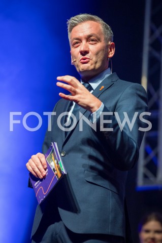  04.02.2019 LODZ <br />KONWENCJA REGIONALNA PARTII WIOSNA ROBERTA BIEDRONIA W LODZI<br />N/Z ROBERT BIEDRON<br /> 