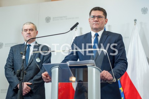 Konferencja prasowa Głównego Lekarza Weterynarii w Warszawie