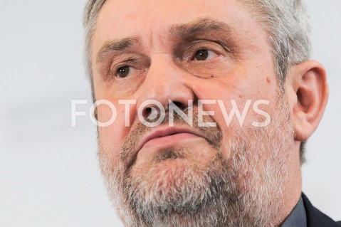  04.02.2019 WARSZAWA<br />KONFERENCJA PRASOWA MINISTRA ROLNICTWA<br />N/Z JAN KRZYSZTOF ARDANOWSKI<br /> 