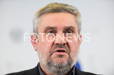  04.02.2019 WARSZAWA<br />KONFERENCJA PRASOWA MINISTRA ROLNICTWA<br />N/Z JAN KRZYSZTOF ARDANOWSKI<br /> 
