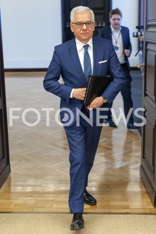  05.02.2019 WARSZAWA<br />POSIEDZENIE RZADU<br />N/Z JACEK CZAPUTOOWICZ<br /> 