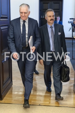  05.02.2019 WARSZAWA<br />POSIEDZENIE RZADU<br />N/Z JAROSLAW GOWIN WALDEMAR PARUCH<br /> 