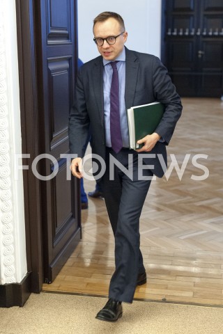  05.02.2019 WARSZAWA<br />POSIEDZENIE RZADU<br />N/Z ARTUR SOBON<br /> 