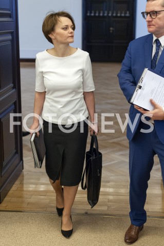  05.02.2019 WARSZAWA<br />POSIEDZENIE RZADU<br />N/Z JADWIGA EMILEWICZ<br /> 