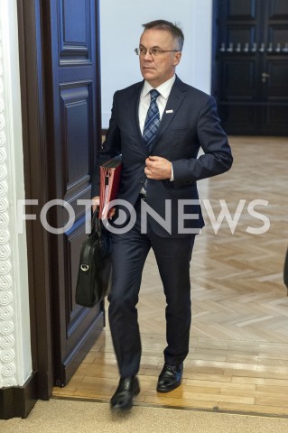  05.02.2019 WARSZAWA<br />POSIEDZENIE RZADU<br />N/Z JAROSLAW SELLIN<br /> 