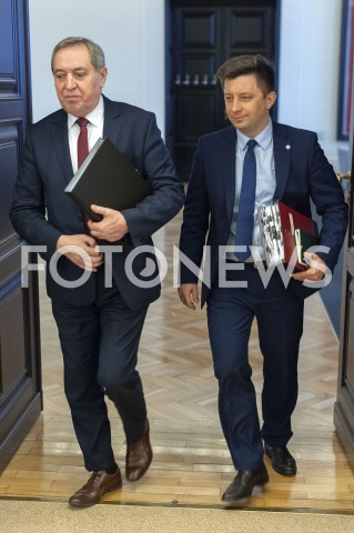  05.02.2019 WARSZAWA<br />POSIEDZENIE RZADU<br />N/Z HENRYK KOWALCZYK MICHAL DWORCZYK<br /> 