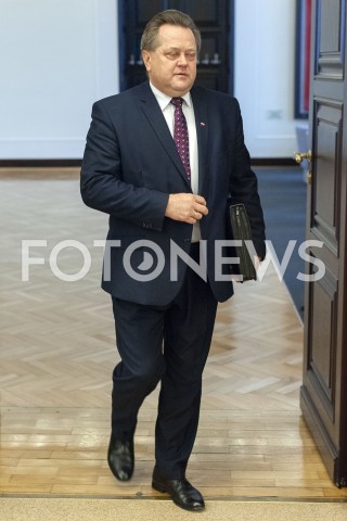  05.02.2019 WARSZAWA<br />POSIEDZENIE RZADU<br />N/Z JAROSLAW ZIELINSKI<br /> 