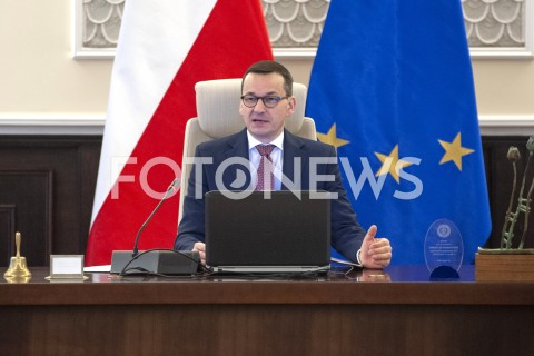 Posiedzenie Rady Ministrów w Warszawie