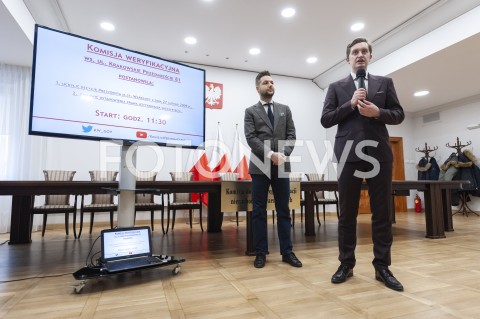 Konferencja Komisji ds. reprywatyzacji w Warszawie