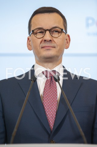  05.02.2019 WARSZAWA<br />KONFERENCJA POSILEK W DOMU I W SZKOLE<br />N/Z PREMIER MATEUSZ MORAWIECKI<br /> 