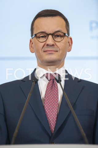  05.02.2019 WARSZAWA<br />KONFERENCJA POSILEK W DOMU I W SZKOLE<br />N/Z PREMIER MATEUSZ MORAWIECKI<br /> 