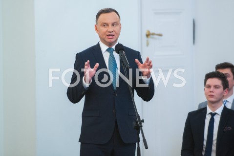  05.02.2019 WARSZAWA<br />
DEBATA OKSFORDZKA DOTYCZACA OBRAD OKRAGLEGO STOLU<br />
N/Z PREZYDENT RP ANDRZEJ DUDA<br />
 