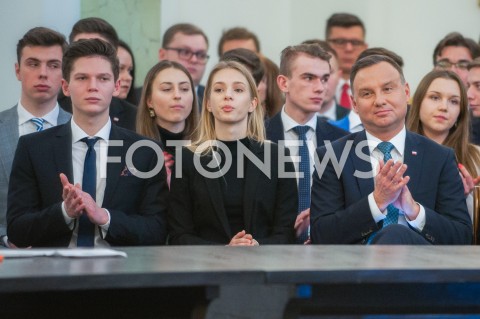  05.02.2019 WARSZAWA<br />
DEBATA OKSFORDZKA DOTYCZACA OBRAD OKRAGLEGO STOLU<br />
N/Z PREZYDENT RP ANDRZEJ DUDA<br />
 