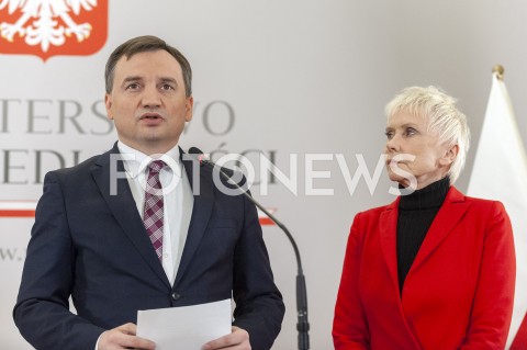  06.02.2019 WARSZAWA<br />KONFERENCJA NA TEMAT BUDOWY KLINIKI BUDZIK DLA DOROSLYCH<br />N/Z EWA BLASZCZYK ZBIGNIEW ZIOBRO<br /> 