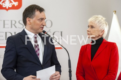  06.02.2019 WARSZAWA<br />KONFERENCJA NA TEMAT BUDOWY KLINIKI BUDZIK DLA DOROSLYCH<br />N/Z EWA BLASZCZYK ZBIGNIEW ZIOBRO<br /> 