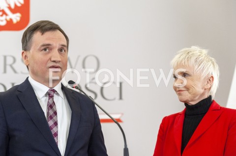  06.02.2019 WARSZAWA<br />KONFERENCJA NA TEMAT BUDOWY KLINIKI BUDZIK DLA DOROSLYCH<br />N/Z EWA BLASZCZYK ZBIGNIEW ZIOBRO<br /> 