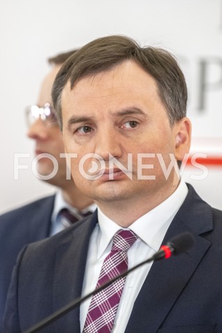  06.02.2019 WARSZAWA<br />KONFERENCJA NA TEMAT BUDOWY KLINIKI BUDZIK DLA DOROSLYCH<br />N/Z ZBIGNIEW ZIOBRO<br /> 