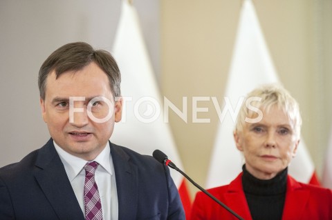  06.02.2019 WARSZAWA<br />KONFERENCJA NA TEMAT BUDOWY KLINIKI BUDZIK DLA DOROSLYCH<br />N/Z EWA BLASZCZYK ZBIGNIEW ZIOBRO<br /> 