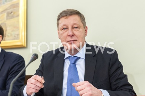  06.02.2019 WARSZAWA SEJM<br />PRZESLUCHANIE ANDRZEJA PARAFIANOWICZA PRZED KOMISJA DS VAT<br />N/Z ANDRZEJ PARAFIANOWICZ<br /> 