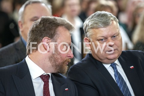  08.02.2019 WARSZAWA SEJM<br />OBCHODY 100LECIA PARLAMENTARYZMU<br />N/Z MAREK SUSKI LUKASZ SZUMOWSKI<br /> 