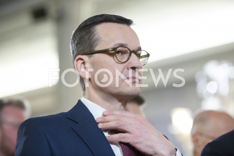  08.02.2019 WARSZAWA SEJM<br />OBCHODY 100LECIA PARLAMENTARYZMU<br />N/Z PREMIER MATEUSZ MORAWIECKI <br /> 