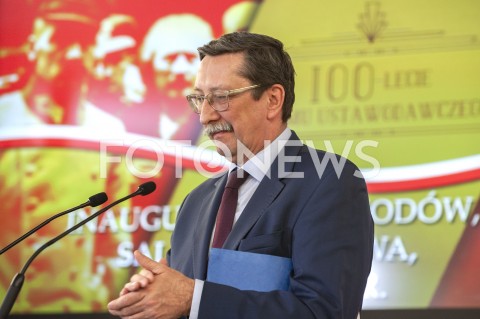  08.02.2019 WARSZAWA SEJM<br />OBCHODY 100LECIA PARLAMENTARYZMU<br />N/Z PROFESOR JAN ZARYN<br /> 