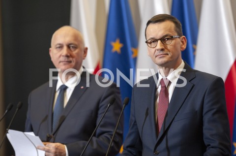  08.02.2019 WARSZAWA<br />ODPRAWA DOTYCZACA WDROZEN W ESCAPE ROOMACH<br />N/Z PREMIER MATEUSZ MORAWIECKI JOACHIM BRUDZINSKI<br /> 