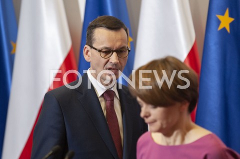  08.02.2019 WARSZAWA<br />ODPRAWA DOTYCZACA WDROZEN W ESCAPE ROOMACH<br />N/Z PREMIER MATEUSZ MORAWIECKI JADWIGA EMILEWICZ<br /> 