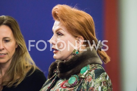  11.02.2019 WARSZAWA<br />SPOTKANIE PREZYDENTA RP Z SZEFAMI MISJI DYPLOMATYCZNYCH PANSTW INICJATYWY TROJMORZA<br />N/Z GEORGETTE MOSBACHER<br /> 