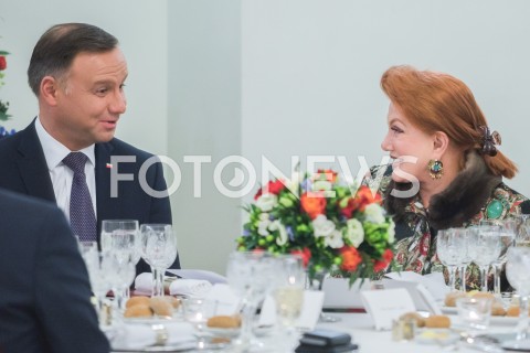 Spotkanie Prezydenta RP Andrzeja Dudy z Szefami Misji Dyplomatycznych Państw Inicjatywy Trójmorza w Warszawie