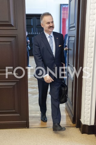  12.02.2019 WARSZAWA<br />POSIEDZENIE RADY MINISTROW<br />POSIEDZENIE RZADU<br />N/Z WALDEMAR PARUCH<br /> 