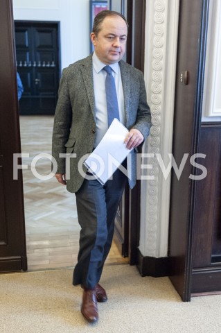  12.02.2019 WARSZAWA<br />POSIEDZENIE RADY MINISTROW<br />POSIEDZENIE RZADU<br />N/Z KONRAD SZYMANSKI<br /> 